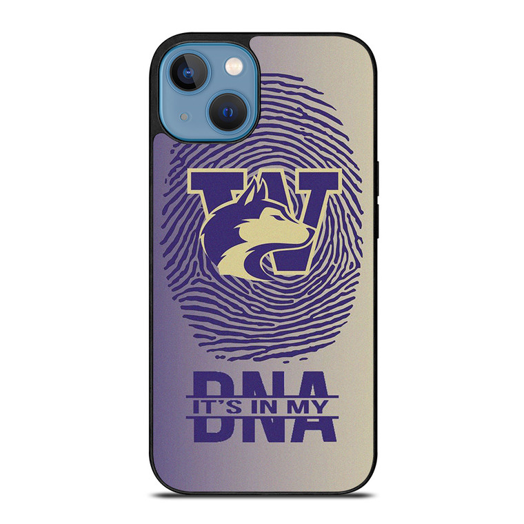WASHINGTON HUSKIES DNA FOOTBALL iPhone 13 Case Cover