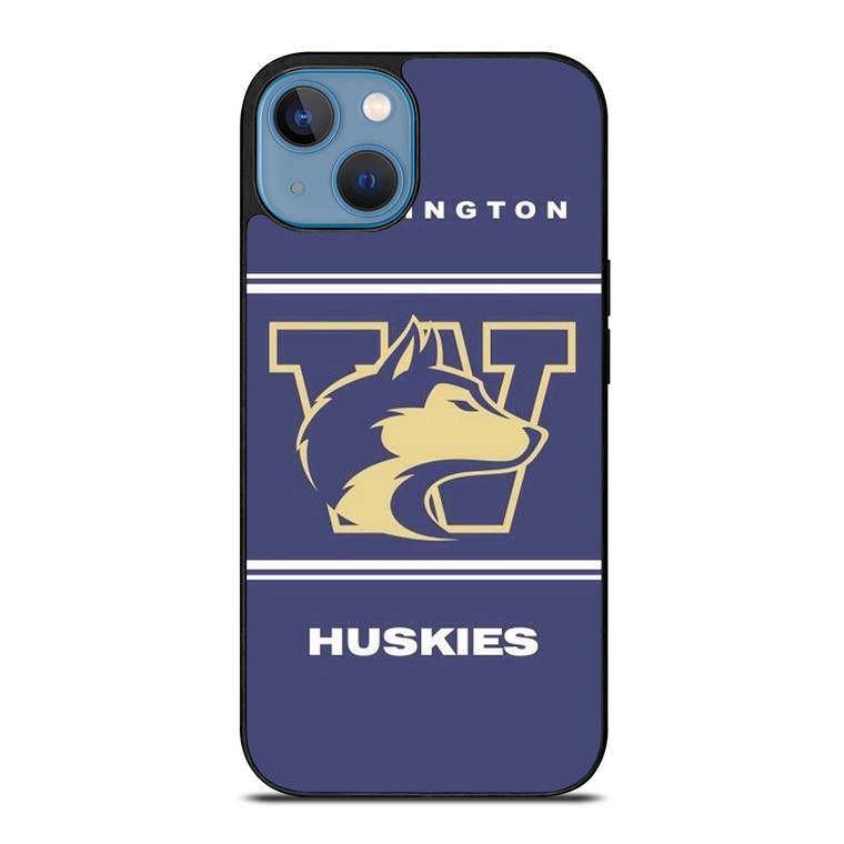 WASHINGTON HUSKIES FOOTBALL LOGO iPhone 13 Case Cover WASHINGTON HUSKIES FOOTBALL LOGO iPhone 13 Case Cover