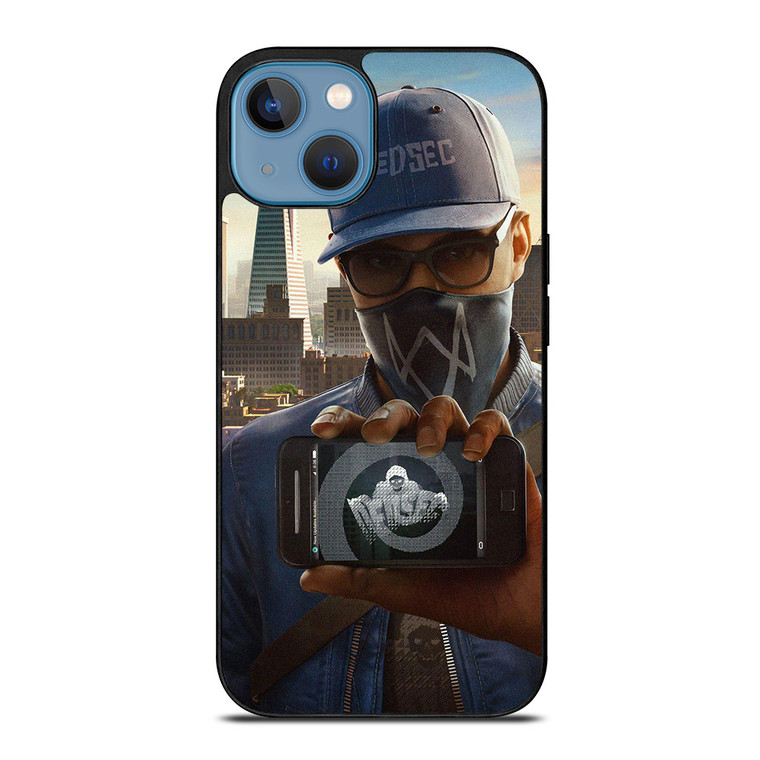 WATCH DOGS 2 MARCUS iPhone 13 Case Cover