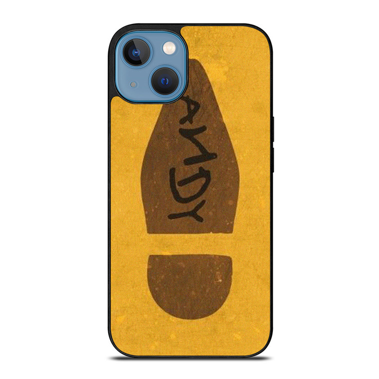 WOODY FOOTPRINTS ANDY TOY STORY iPhone 13 Case Cover