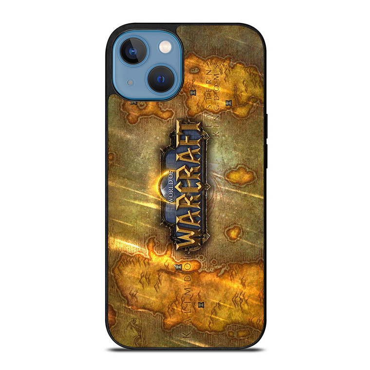 WORLD OF WARCRAFT GAMES MAP 2 iPhone 13 Case Cover