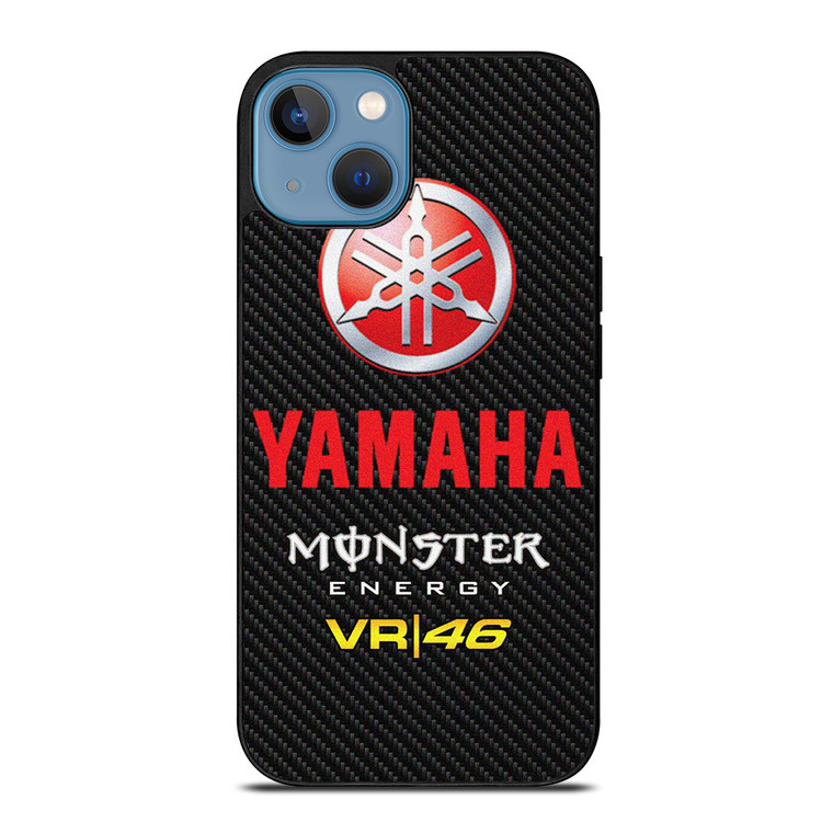 YAMAHA RACING VR46 CARBON LOGO iPhone 13 Case Cover