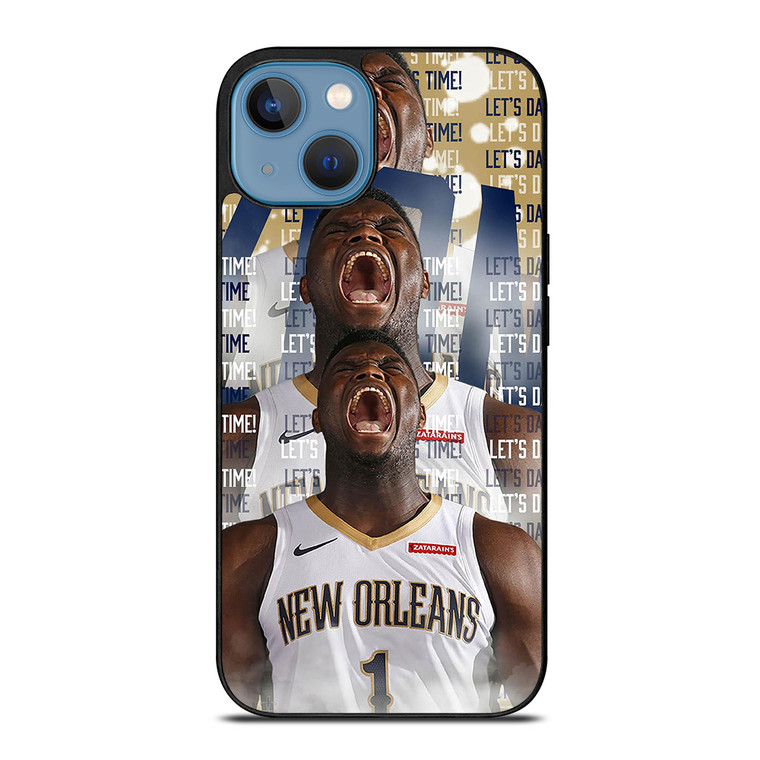 ZION WILLIAMSON NEW ORLEANS PELICANS NBA iPhone 13 Case Cover ZION WILLIAMSON NEW ORLEANS PELICANS NBA iPhone 13 Case Cover