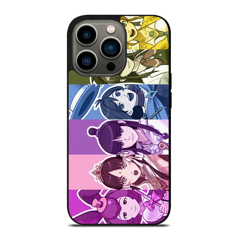ACE ATTORNEY GIRLS iPhone 13 Pro Case Cover