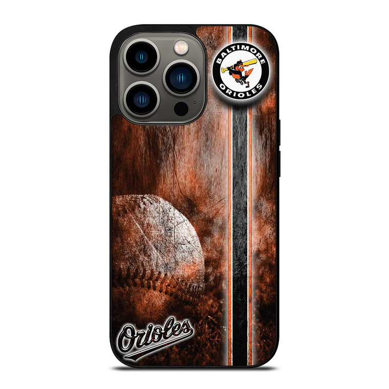 BALTIMORE ORIOLES BASEBALL RUSTY LOGO iPhone 13 Pro Case Cover