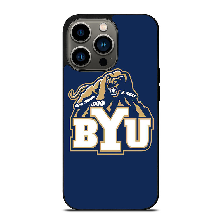 BYU COUGARS FOOTBALL SYMBOL iPhone 13 Pro Case Cover