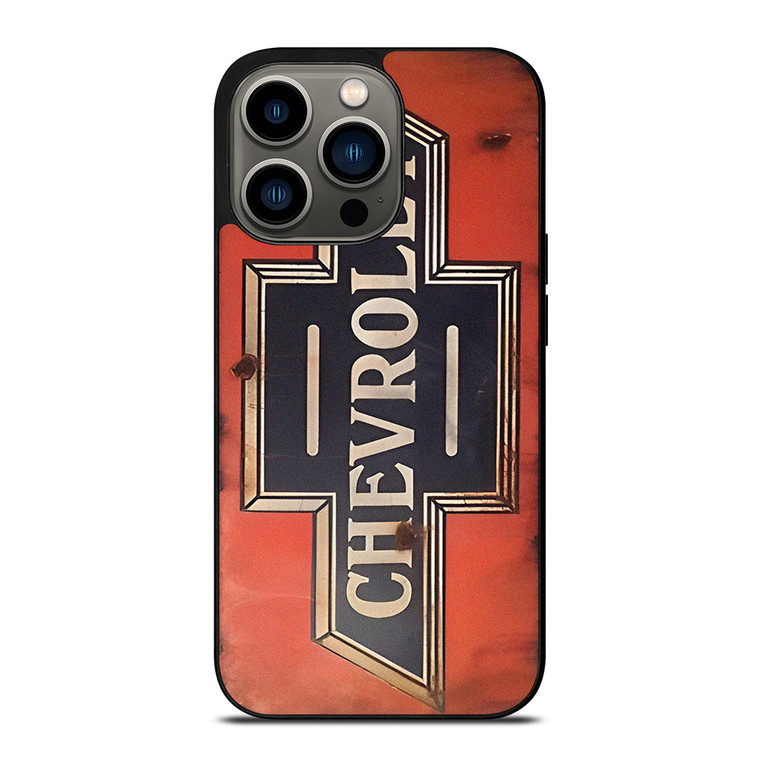 CHEVROLET RUSTY VINTAGE LOGO iPhone 13 Pro Case Cover