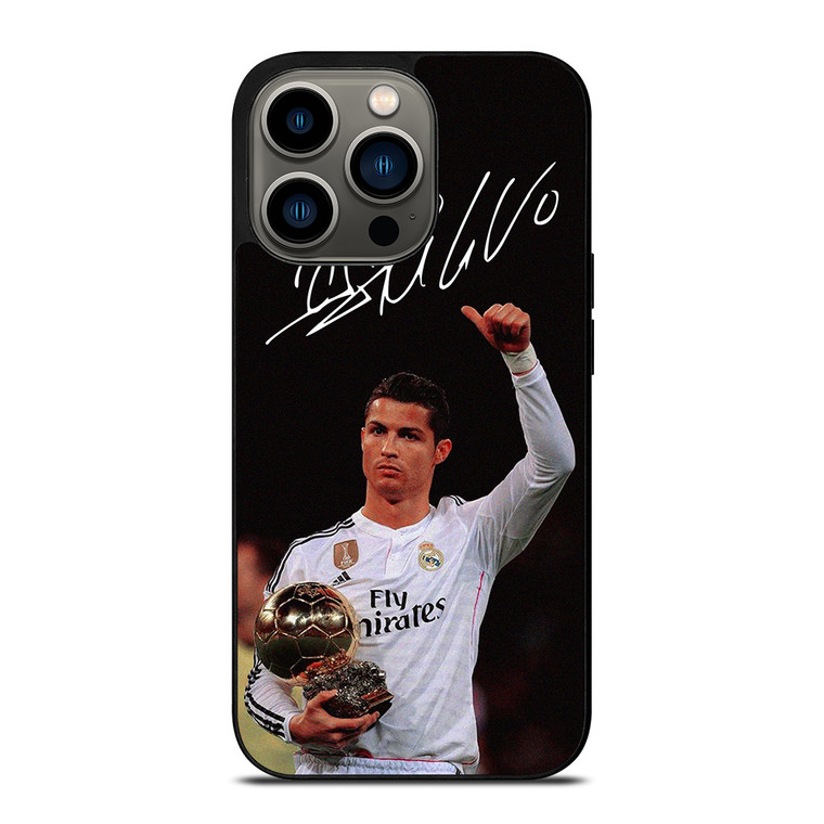 CRISTIANO RONALDO BALLON DOR iPhone 13 Pro Case Cover