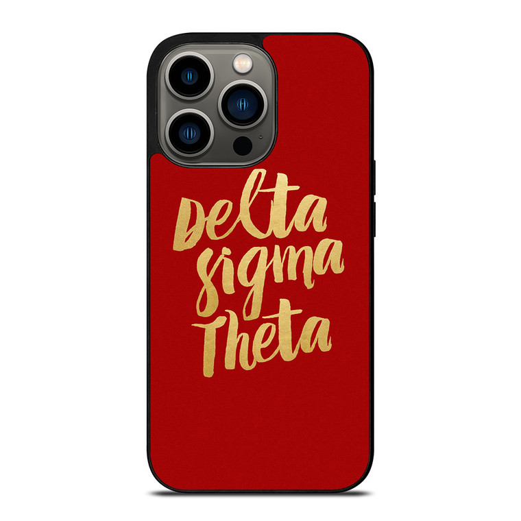 DELTA SIGMA THETA RED iPhone 13 Pro Case Cover