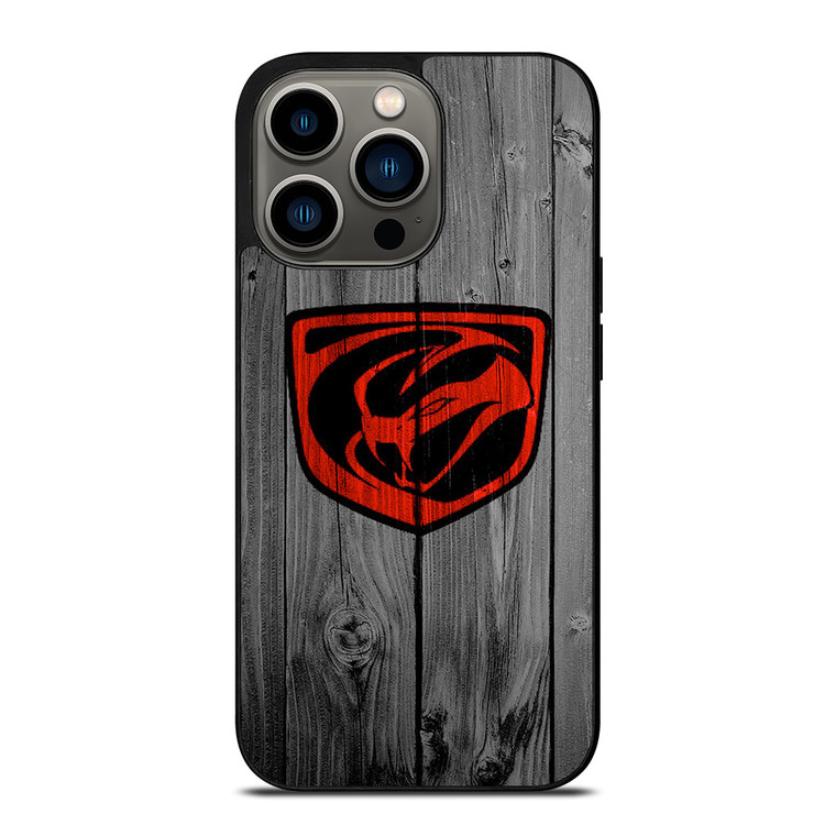 DODGE VIPER WOOD LOGO iPhone 13 Pro Case Cover