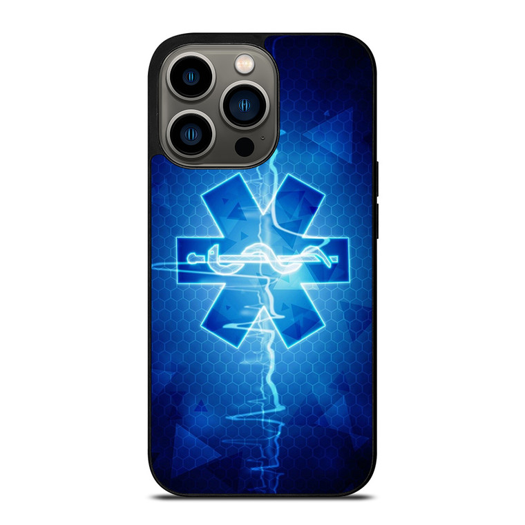 EMT EMS REGISTERED PARAMEDIC LOGO 2 iPhone 13 Pro Case Cover