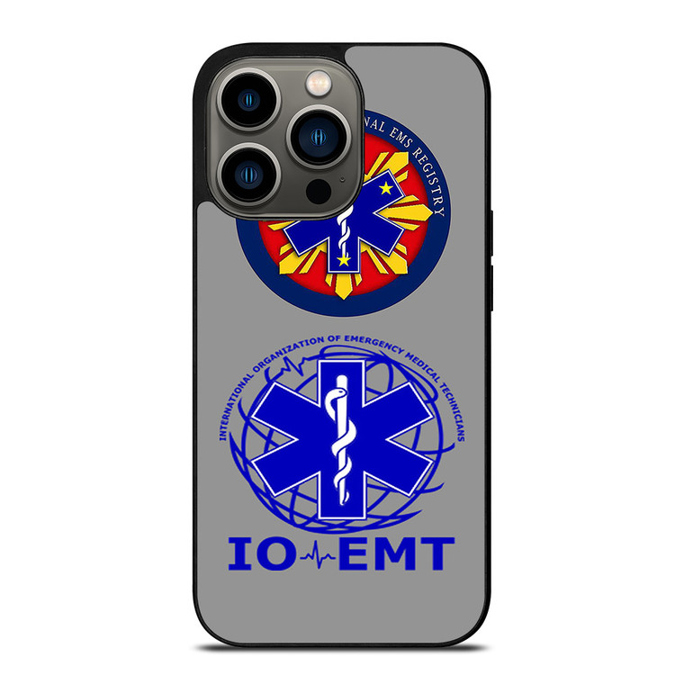 EMT EMS REGISTERED PARAMEDIC LOGO iPhone 13 Pro Case Cover