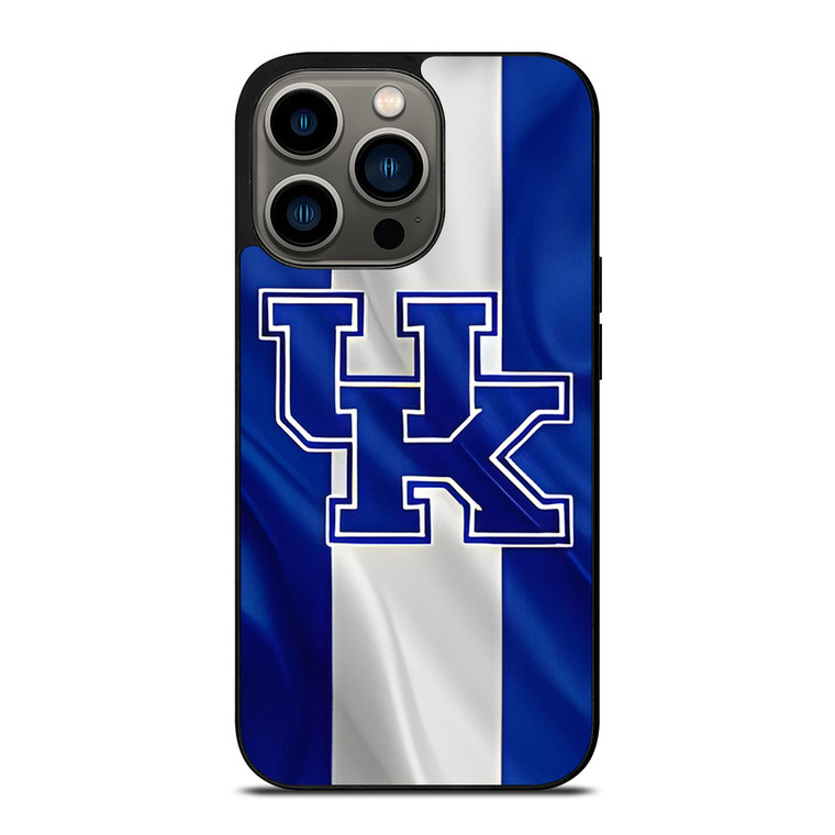 KENTUCKY WILDCATS FLAG LOGO iPhone 13 Pro Case Cover