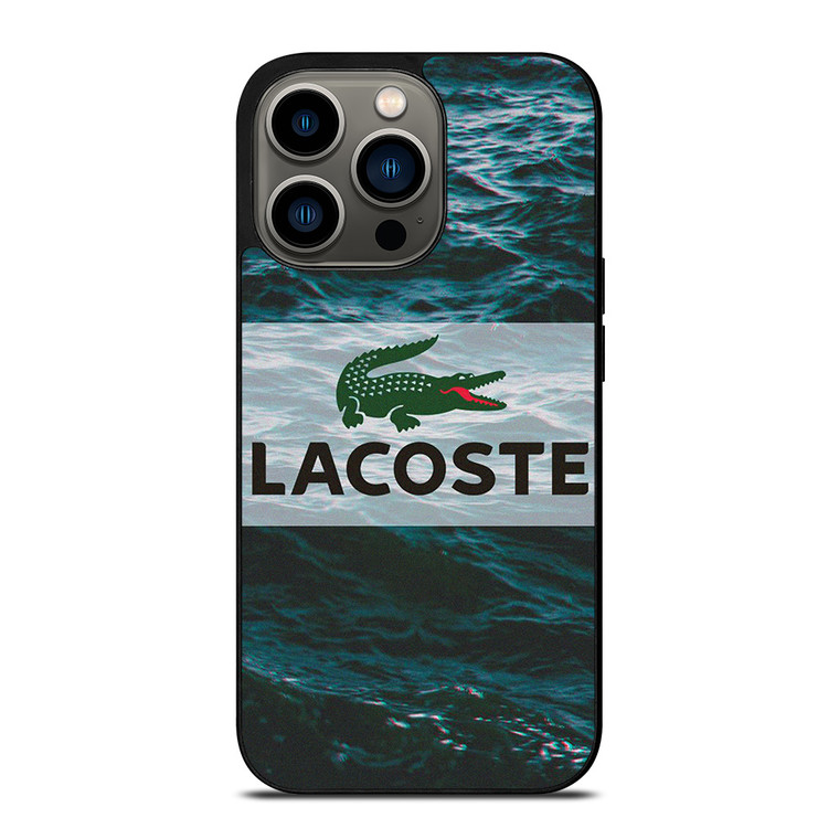LACOSTE CROCODILE SEA LOGO iPhone 13 Pro Case Cover