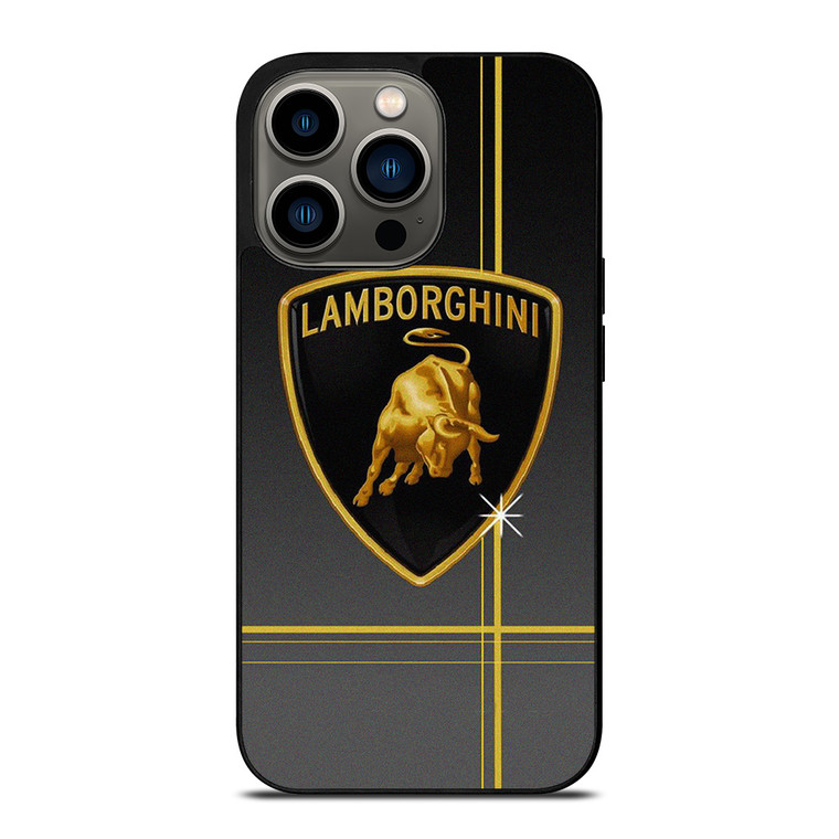 LAMBORGHINI LOGO SUPER CAR EMBLEM iPhone 13 Pro Case Cover