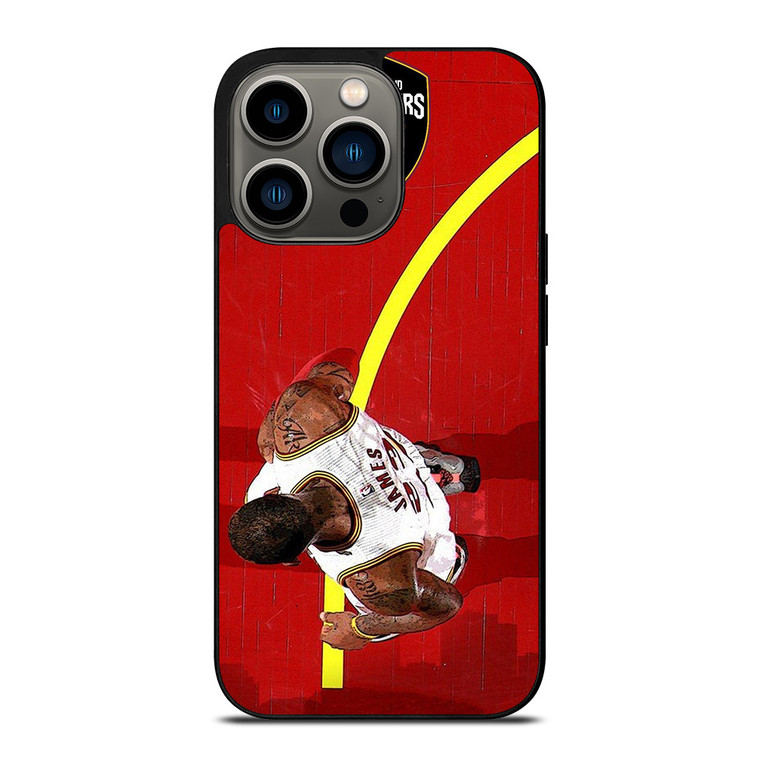 LEBRON JAMES CLEVELAND CAVALIERS NBA iPhone 13 Pro Case Cover