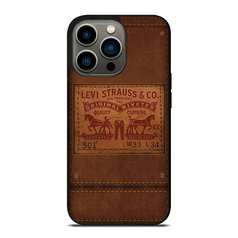 LEVI STRAUSS JEANS EMBLEM iPhone 13 Pro Case Cover