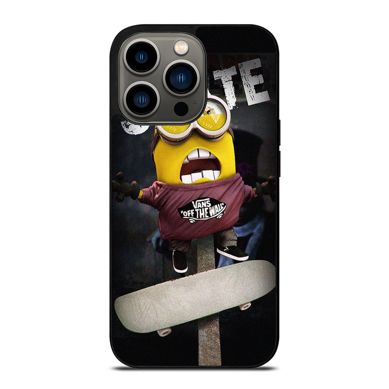 MINIONS VANS SKATEBOARD iPhone 13 Pro Case Cover