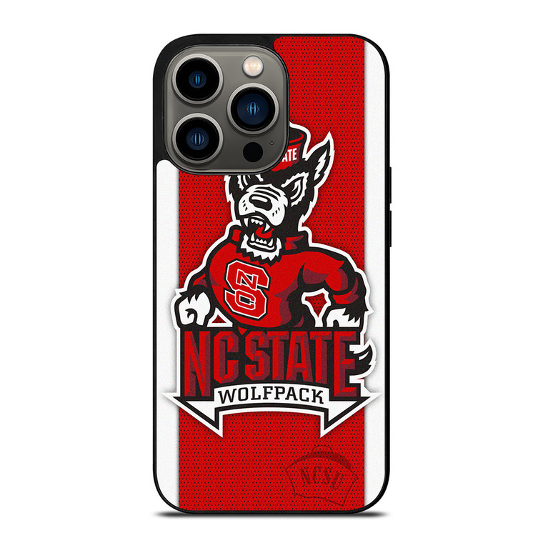 NC STATE WOLFPACK FOOTBALL CARBON LOGO iPhone 13 Pro Case Cover NC STATE WOLFPACK FOOTBALL CARBON LOGO iPhone 13 Pro Case Cover