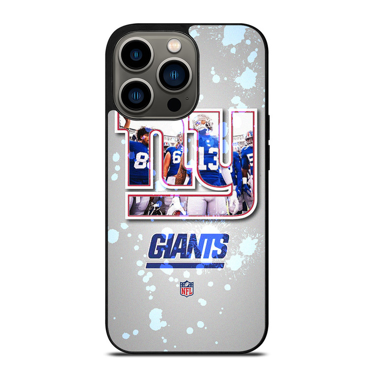 NEW YORK GIANTS NFL SPLASHED iPhone 13 Pro Case Cover NEW YORK GIANTS NFL SPLASHED iPhone 13 Pro Case Cover