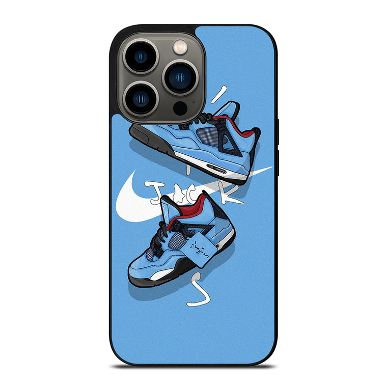 NIKE AIR JORDAN TRAVIS SCOTT CACTUS JACK iPhone 13 Pro Case Cover