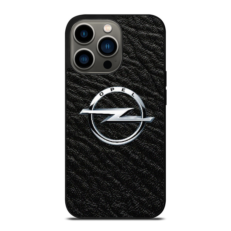 OPEL LEATHER LOGO iPhone 13 Pro Case Cover