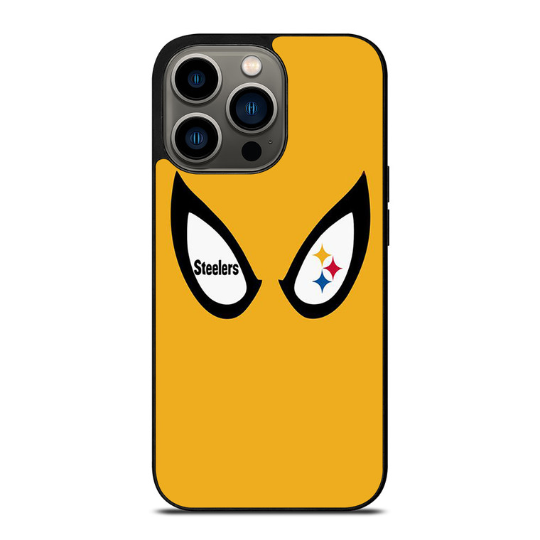 PITTSBURGH STEELERS SPIDERMAN LOGO iPhone 13 Pro Case Cover