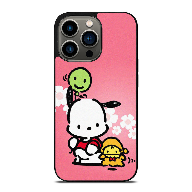 POCHACCO SANRIO PINK iPhone 13 Pro Case Cover