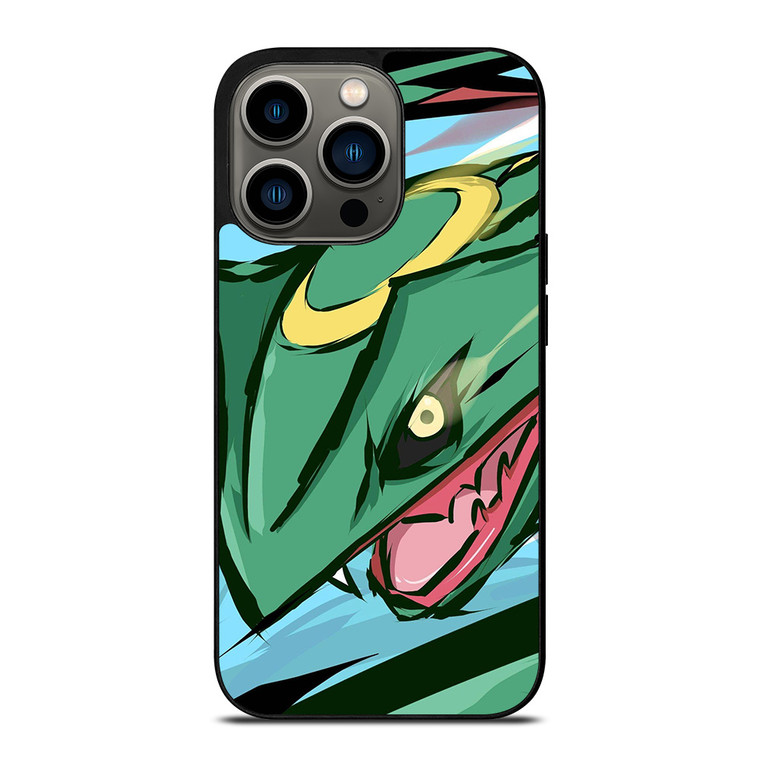 POKEMON RAYQUAZA ANIME CARTOON iPhone 13 Pro Case Cover