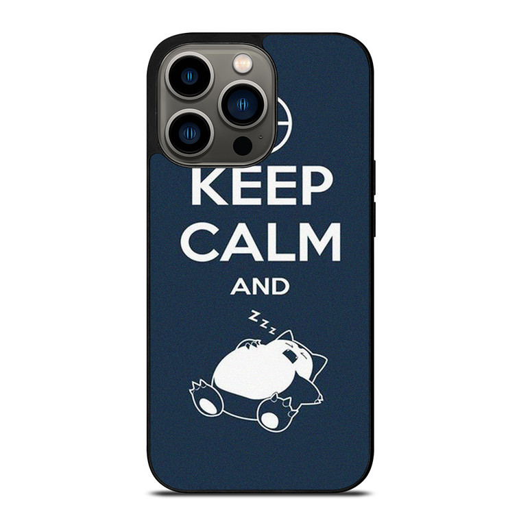 POKEMON SLEEP SNORLAX GAMES iPhone 13 Pro Case Cover