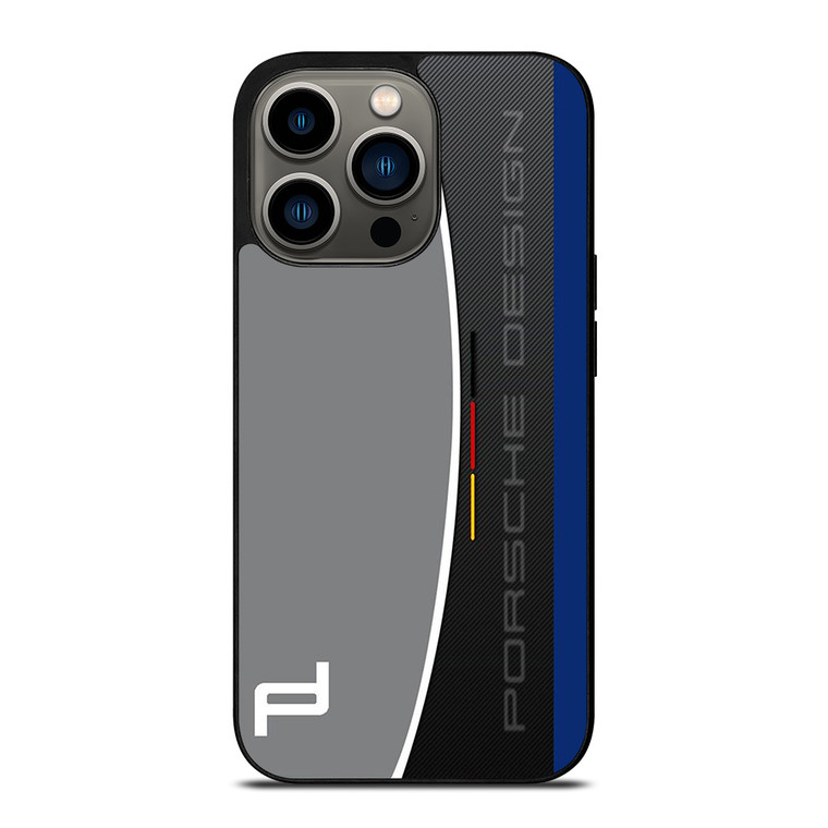 PORSCHE DESIGN CARBON LOGO iPhone 13 Pro Case Cover