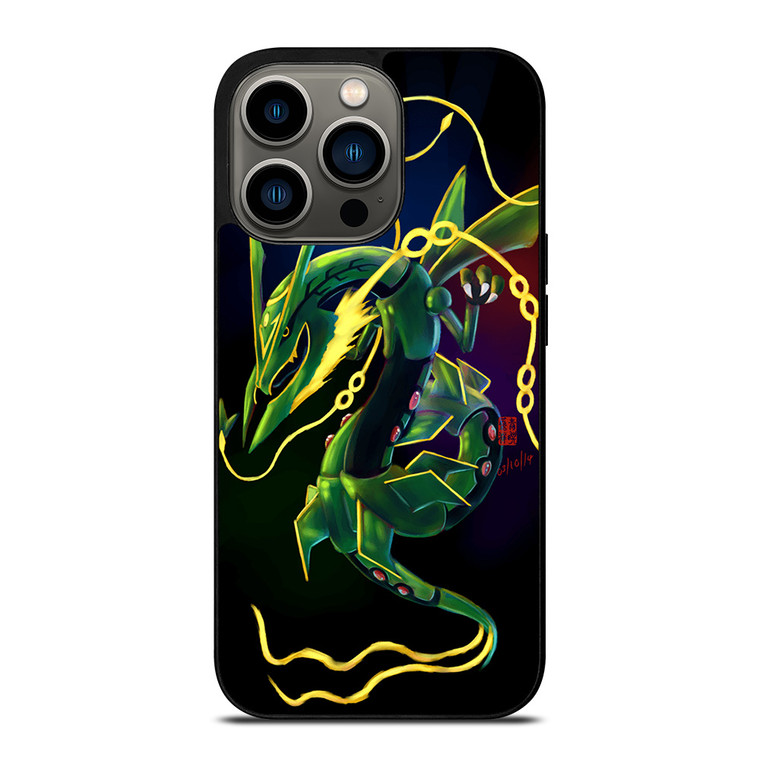 RAYQUAZA POKEMON GAMES CARTOON iPhone 13 Pro Case Cover