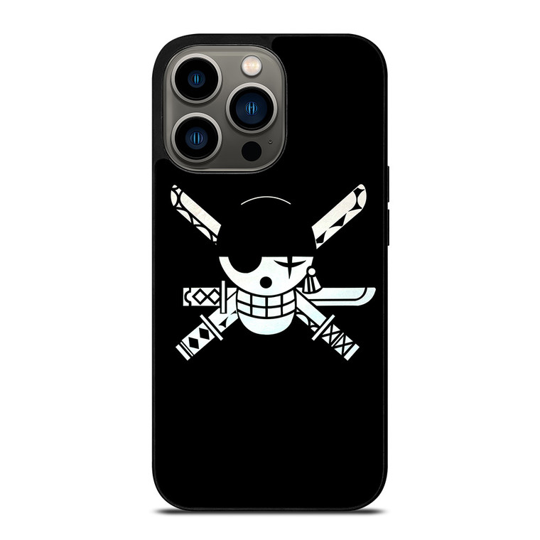 RORONOA ZORO ONE PIECE LOGO iPhone 13 Pro Case Cover