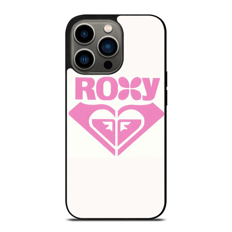 ROXY WHITE LOGO iPhone 13 Pro Case Cover