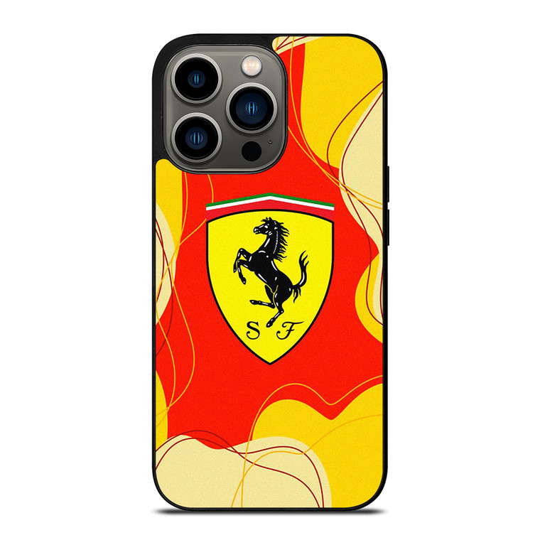 SCUDERIA FERRARI AESTHETIC LOGO iPhone 13 Pro Case Cover