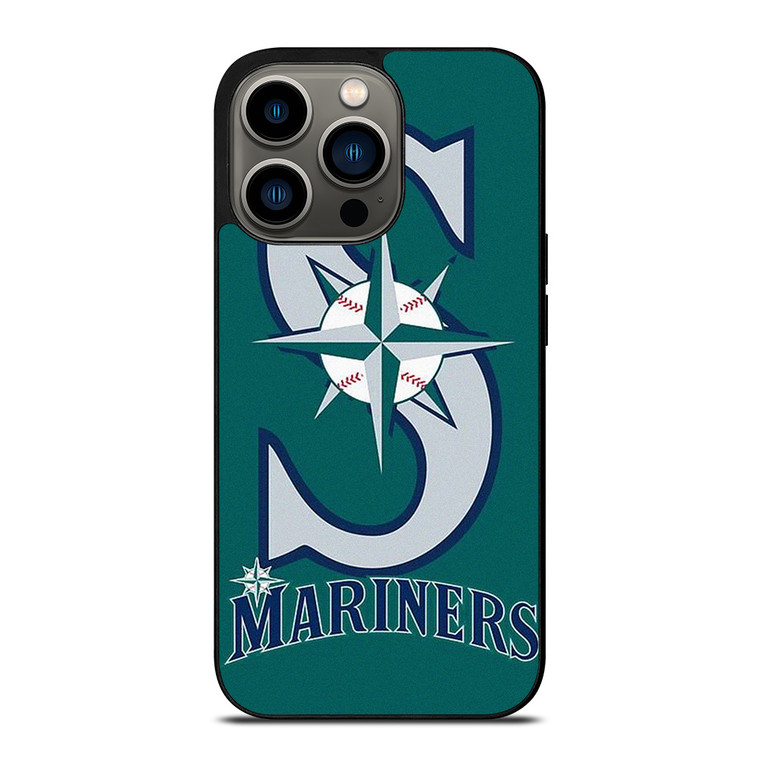 SEATTLE MARINERS BASEBALL TEAM LOGO iPhone 13 Pro Case Cover