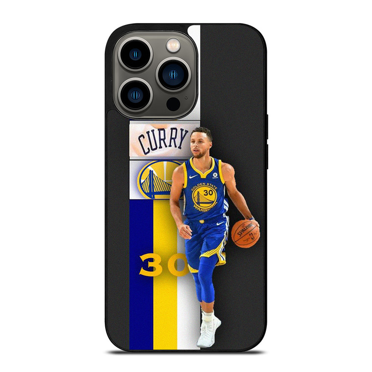 STEPHEN CURRY GOLDEN STATE WARRIORS STRIPE iPhone 13 Pro Case Cover