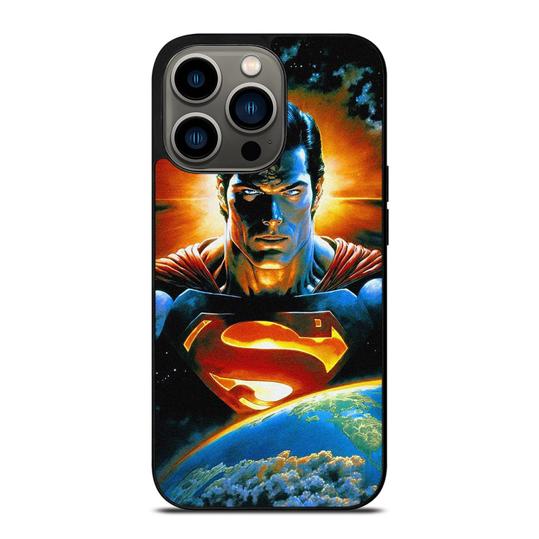 SUPERMAN WORLD CARTOON iPhone 13 Pro Case Cover