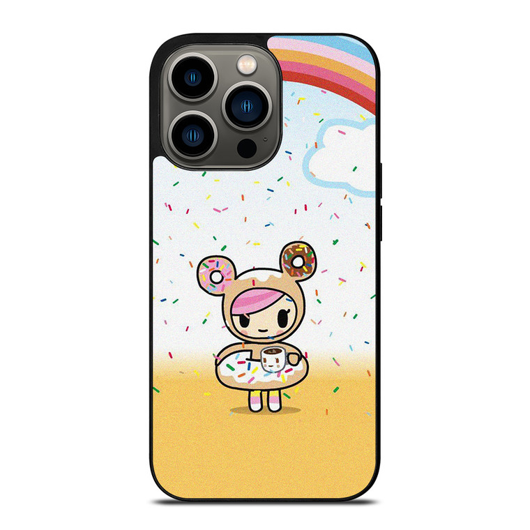 TOKIDOKI DONUTELLA RAINBOW iPhone 13 Pro Case Cover