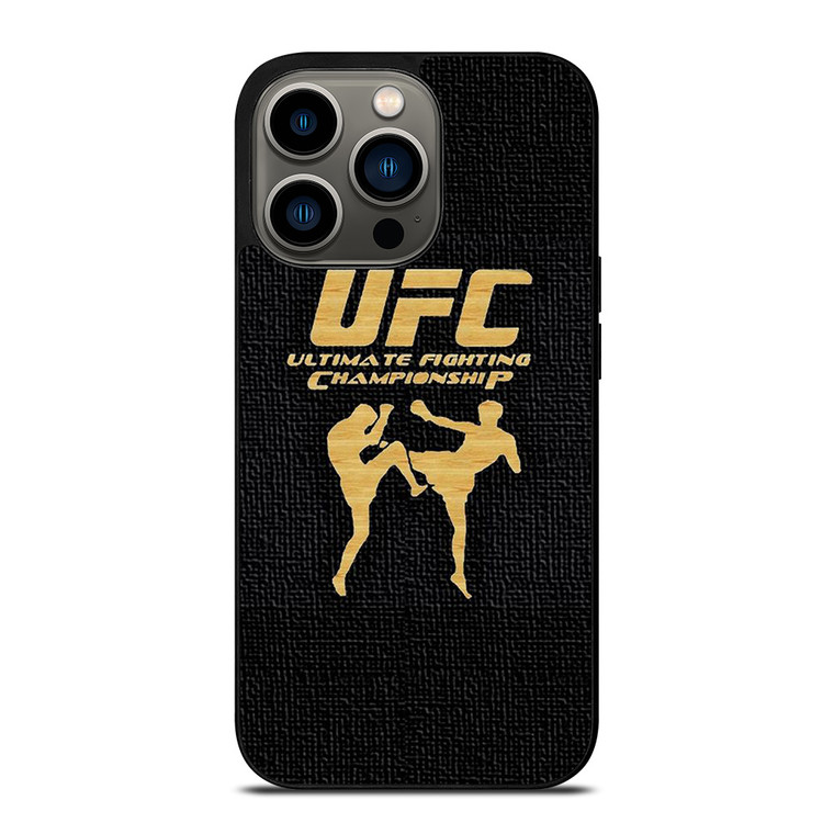 UFC FIGHTING FABRIC LOGO iPhone 13 Pro Case Cover
