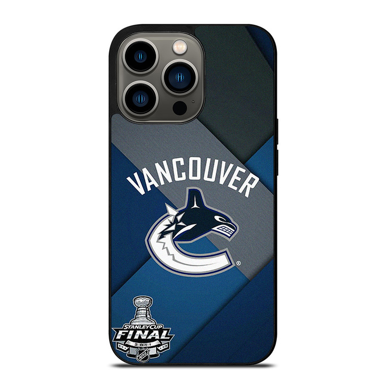 VANCOUVER CANUCKS STANLEY CUP FINAL iPhone 13 Pro Case Cover