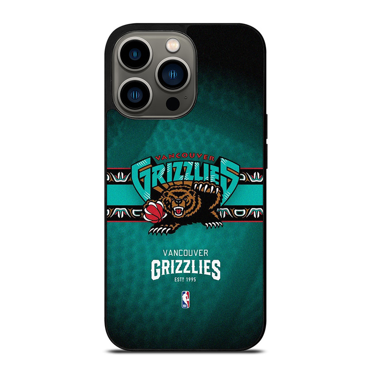 VANCOUVER GRIZZLIES BASKETBALL TEAM iPhone 13 Pro Case Cover
