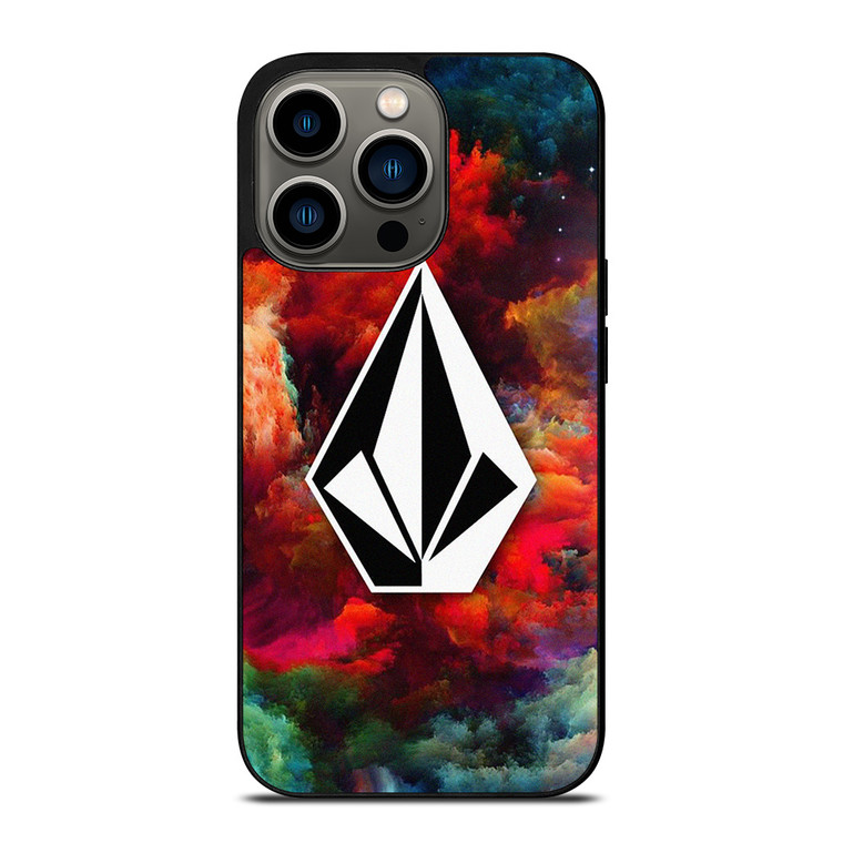 VOLCOM COLOR SPLASH LOGO iPhone 13 Pro Case Cover