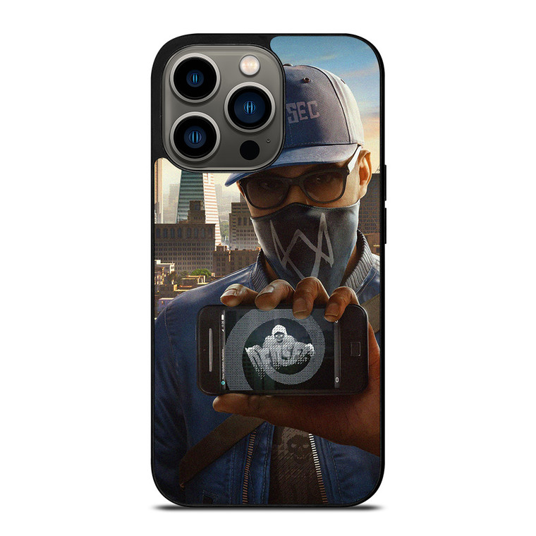 WATCH DOGS 2 MARCUS iPhone 13 Pro Case Cover