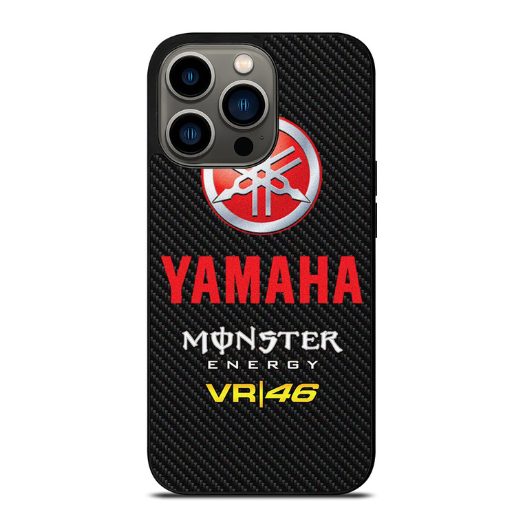 YAMAHA RACING VR46 CARBON LOGO iPhone 13 Pro Case Cover