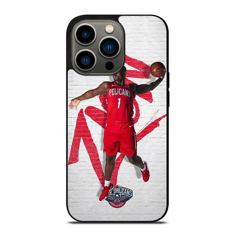 ZION WILLIAMSON NEW ORLEANS PELICANS NBA 2 iPhone 13 Pro Case Cover
