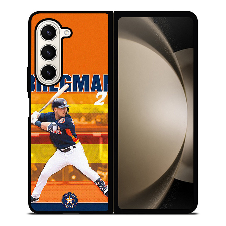 ALEX BREGMAN HOUSTON ASTROS MLB Samsung Galaxy Z Fold 5 Case Cover