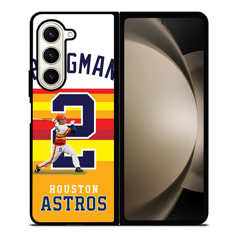 ALEX BREGMAN HOUSTON ASTROS Samsung Galaxy Z Fold 5 Case Cover