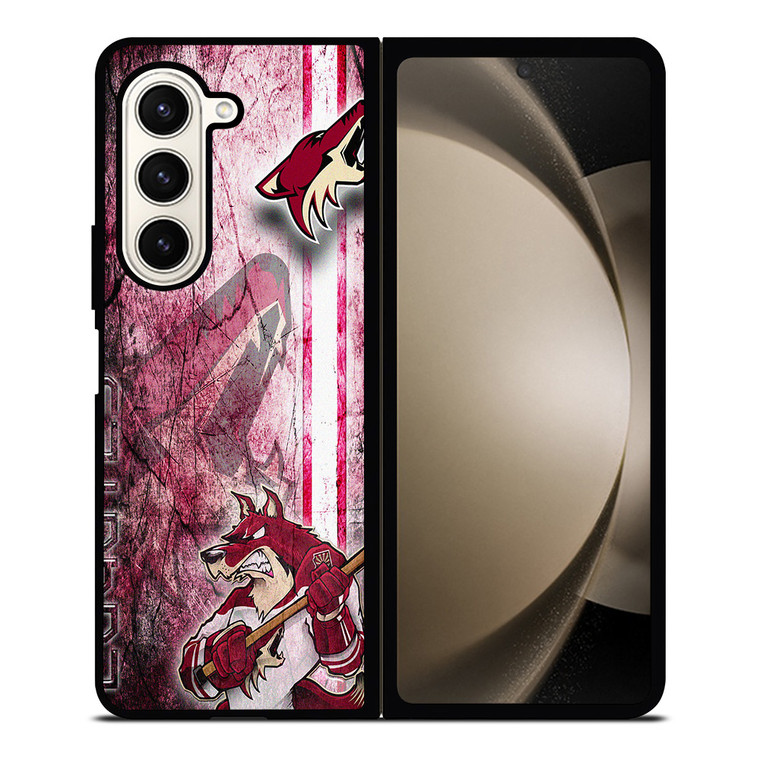 ARIZONA COYOTES HOCKEY TEAM LOGO Samsung Galaxy Z Fold 5 Case Cover