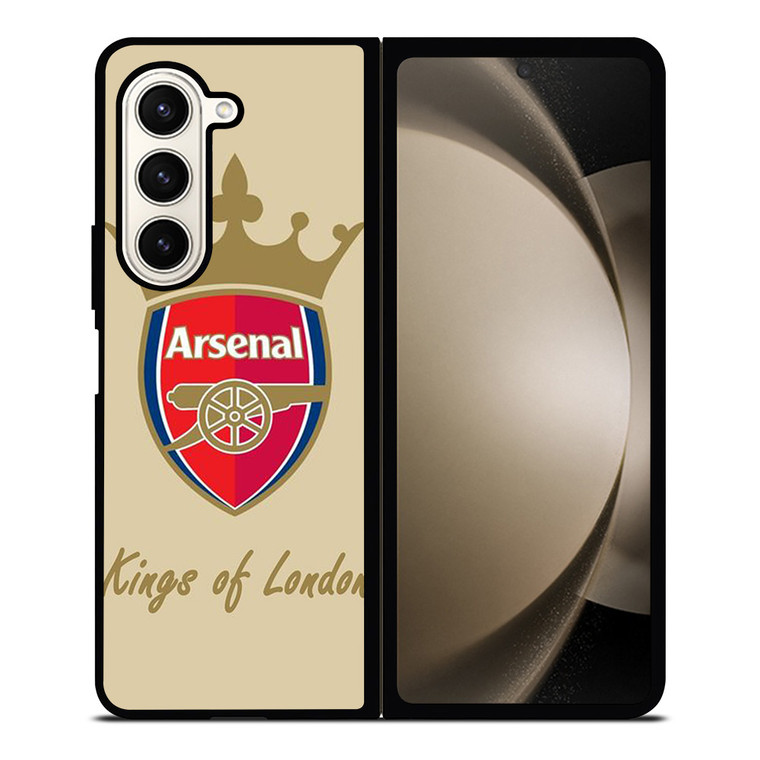 ARSENAL FC KINGS OF LONDON Samsung Galaxy Z Fold 5 Case Cover